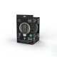 Лампа светодиодная филаментная Gauss E27 6W 4000K шар серый 154802205