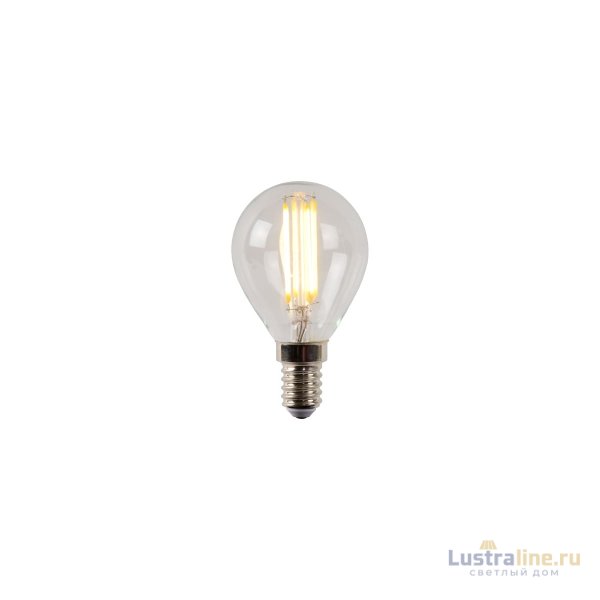 Светодиодная филаментная диммируемая лампа Lucide E14 4W 2700K 49022/04/60
