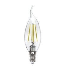 Лампа светодиодная филаментная (UL-00005903) Uniel E14 13W 3000K прозрачная LED-CW35-13W/3000K/E14/CL PLS02WH
