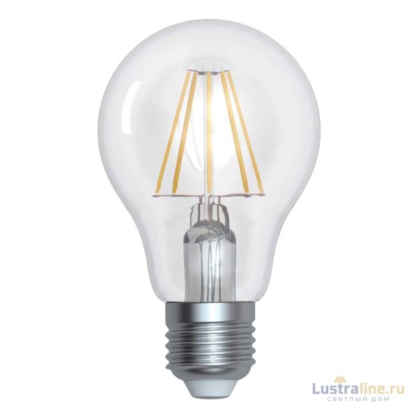 Лампа светодиодная филаментная (UL-00004869) Uniel E27 15W 4000K прозрачная LED-A70-15W/4000K/E27/CL PLS02WH