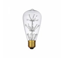 Лампа светодиодная филаментная Loft IT E27 3W прозрачная ST64-47LED Лампа светодиодная филаментная Loft IT E27 3W прозрачная ST64-47LED