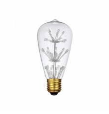 Лампа светодиодная филаментная Loft IT E27 3W прозрачная ST64-47LED