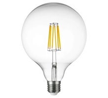 Лампа светодиодная филаментная Lightstar LED Filament E27 10W 3000K груша прозрачная 933202