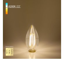 Филаментная светодиодная лампа Elektrostandard Dimmable E14 5W 4200K 4690389050701 Филаментная светодиодная лампа Elektrostandard Dimmable E14 5W 4200K 4690389050701