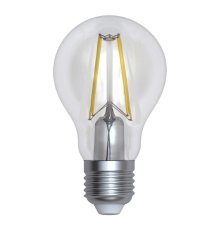 Лампа светодиодная филаментная (UL-00004866) Uniel E27 12W 3000K прозрачная LED-A60-12W/3000K/E27/CL PLS02WH