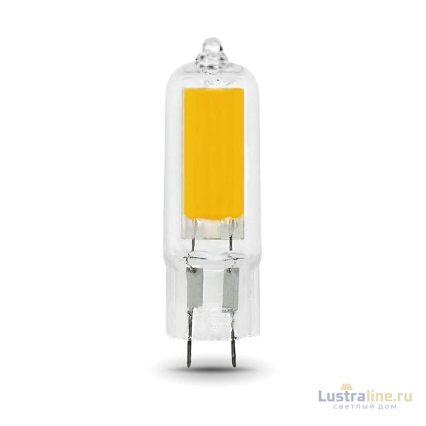 Лампа светодиодная Gauss G4 4.5W 3000K прозрачная 107807104 Лампа светодиодная Gauss G4 4.5W 3000K прозрачная 107807104