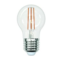 Лампа светодиодная филаментная (UL-00005908) Uniel E27 13W 4000K прозрачная LED-G45-13W/4000K/E27/CL PLS02WH