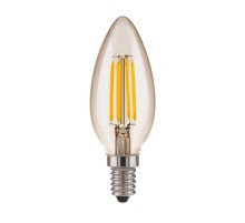 Лампа светодиодная филаментная Elektrostandard E14 7W 4200K прозрачная 4690389062896