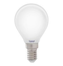 Филаментная светодиодная лампа General GLDEN-G45S-M-8-230-E14-6500 654400