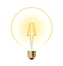 Лампа светодиодная филаментная (UL-00002358) Uniel E27 8W 2250K прозрачная LED-G125-8W/GOLDEN/E27 GLV21GO