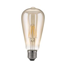 Лампа светодиодная филаментная Elektrostandard E27 6W 3300K прозрачная 4690389063954 УЦ