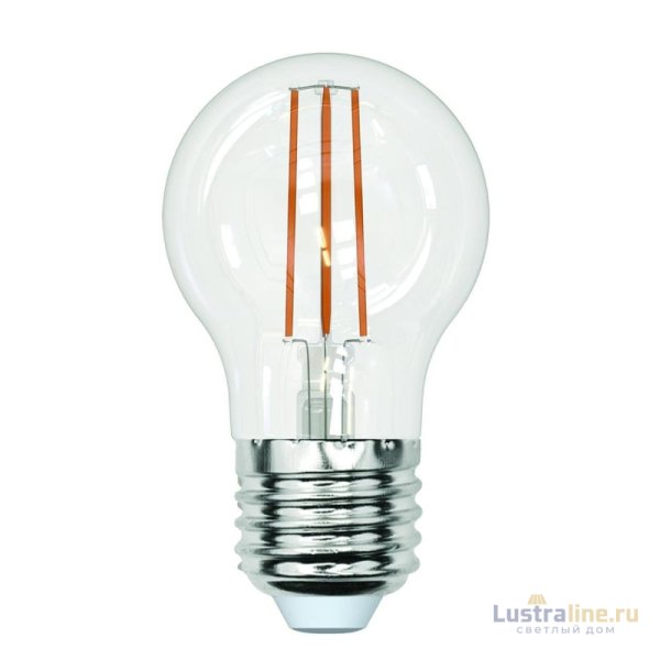 Лампа светодиодная филаментная (UL-00005907) Uniel E27 13W 3000K прозрачная LED-G45-13W/3000K/E27/CL PLS02WH