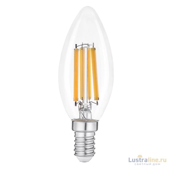 Филаментная светодиодная лампа General GLDEN-CS-15-230-E14-6500 661418 Филаментная светодиодная лампа General GLDEN-CS-15-230-E14-6500 661418