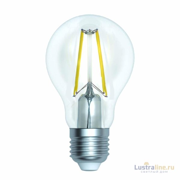 Лампа светодиодная филаментная (UL-00005850) Uniel E27 15W 4000K прозрачная LED-A60-15W/4000K/E27/CL PLS02WH