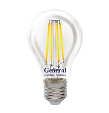 Филаментная светодиодная лампа General GLDEN-A60S-DEM-13-230-E27-2700 686500