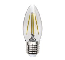 Лампа светодиодная филаментная (UL-00005901) Uniel E27 13W 3000K прозрачная LED-C35-13W/3000K/E27/CL PLS02WH