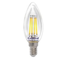 Филаментная светодиодная лампа General GLDEN-CS-DEM-8-230-E14-2700 686700