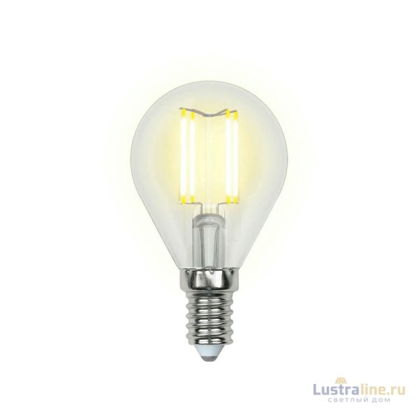 Лампа светодиодная филаментная (UL-00003296) Uniel E14 7,5W 4000K прозрачная LED-CW35-7,5W/NW/E14/CL GLA01TR Лампа светодиодная филаментная (UL-00003296) Uniel E14 7,5W 4000K прозрачная LED-CW35-7,5W/NW/E14/CL GLA01TR