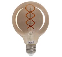 Филаментная светодиодная лампа General GLDEN-G125DSS-6-230-E27-1800 684600