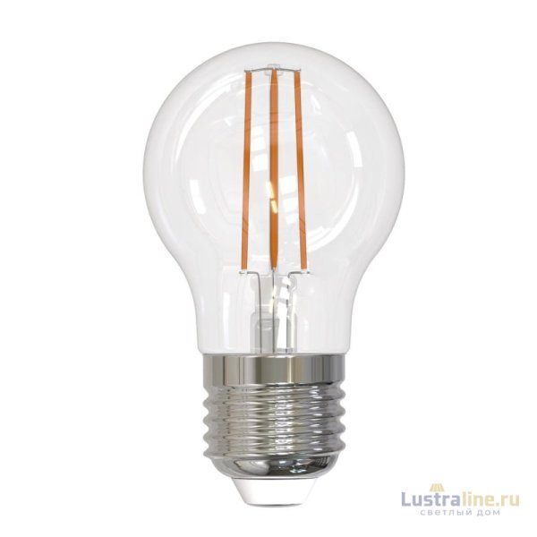 Лампа светодиодная филаментная (UL-00005178) Uniel E27 11W 3000K прозрачная LED-G45-11W/3000K/E27/CL PLS02WH Лампа светодиодная филаментная (UL-00005178) Uniel E27 11W 3000K прозрачная LED-G45-11W/3000K/E27/CL PLS02WH