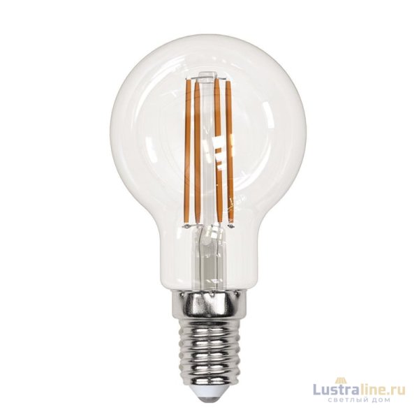 Лампа светодиодная филаментная (UL-00005906) Uniel E14 13W 4000K прозрачная LED-G45-13W/4000K/E14/CL PLS02WH Лампа светодиодная филаментная (UL-00005906) Uniel E14 13W 4000K прозрачная LED-G45-13W/4000K/E14/CL PLS02WH