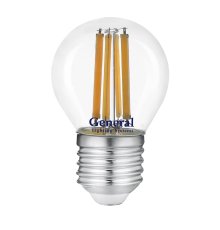Филаментная светодиодная лампа General GLDEN-G45S-15-230-E27-6500 661439