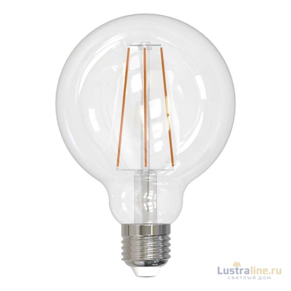 Лампа светодиодная филаментная (UL-00004865) Uniel E27 15W 4000K прозрачная LED-G95-15W/4000K/E27/CL PLS02WH Лампа светодиодная филаментная (UL-00004865) Uniel E27 15W 4000K прозрачная LED-G95-15W/4000K/E27/CL PLS02WH