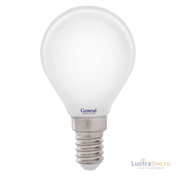 Филаментная светодиодная лампа General GLDEN-G45S-M-8-230-E14-4500 649999