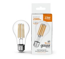 Светодиодная филаментная лампа Gauss Basic Filament E27 23W 2700K 40712132 Светодиодная филаментная лампа Gauss Basic Filament E27 23W 2700K 40712132