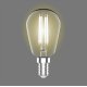Лампа светодиодная филаментная Gauss E14 4,5W 2700K прозрачная 1141115