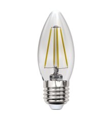 Лампа светодиодная филаментная (UL-00005902) Uniel E27 13W 4000K прозрачная LED-C35-13W/4000K/E27/CL PLS02WH