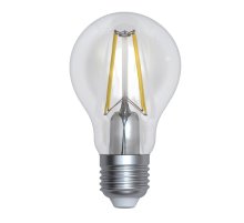 Лампа светодиодная филаментная диммируемая (UL-00005182) Uniel E27 10W 4000K прозрачная LED-A60-10W/4000K/E27/CL/DIM GLA01TR