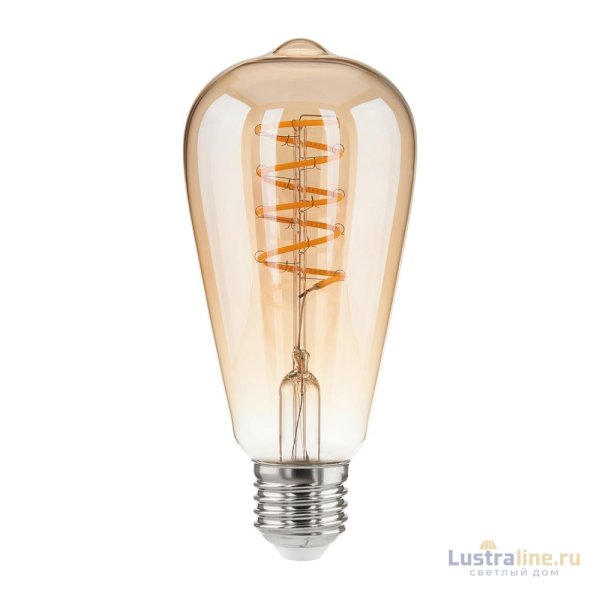 Филаментная светодиодная лампа Elektrostandard Dimmable E27 5W 2700K 4690389169151 Филаментная светодиодная лампа Elektrostandard Dimmable E27 5W 2700K 4690389169151