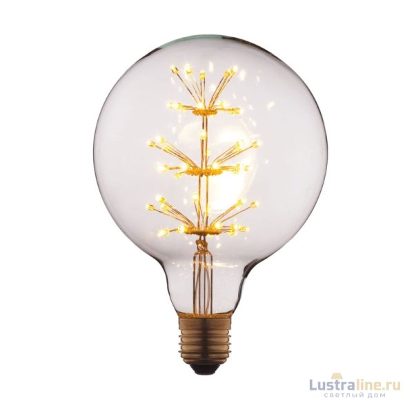 Лампа светодиодная филаментная Loft IT E27 3W прозрачная G12547LED Лампа светодиодная филаментная Loft IT E27 3W прозрачная G12547LED