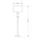 Лампа светодиодная филаментная (UL-00005176) Uniel E14 11W 3000K прозрачная LED-G45-11W/3000K/E14/CL PLS02WH