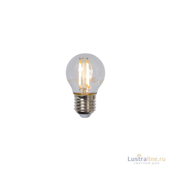Светодиодная филаментная диммируемая лампа Lucide E27 4W 2700K 49021/04/60