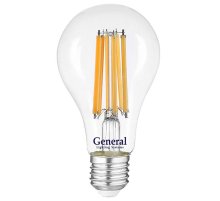 Филаментная светодиодная лампа General GLDEN-A65S-25ВТ-230-E27-2700 660322 Филаментная светодиодная лампа General GLDEN-A65S-25ВТ-230-E27-2700 660322