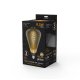 Лампа светодиодная филаментная Gauss E27 8,5W 1800K серая 157802005