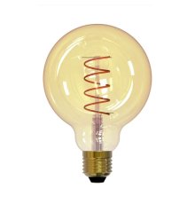 Лампа светодиодная филаментная (UL-00001818) Uniel E27 4W 2250K прозрачная LED-G95-4W/GOLDEN/E27/CW GLV21GO