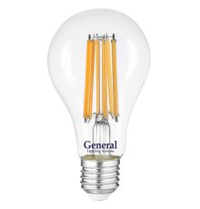 Филаментная светодиодная лампа General GLDEN-A65S-25ВТ-230-E27-4500 660323