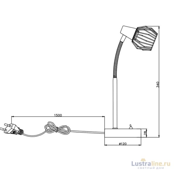 Лампа светодиодная филаментная (UL-00005908) Uniel E27 13W 4000K прозрачная LED-G45-13W/4000K/E27/CL PLS02WH