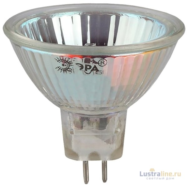 Лампа галогенная Эра GU5.3 35W 3000K GU5.3-JCDR (MR16) -35W-230V-CL C0027363