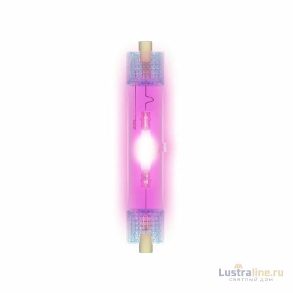 Лампа металлогалогенная линейная (04849) Uniel R7s 70W прозрачная MH-DE-70/PURPLE/R7