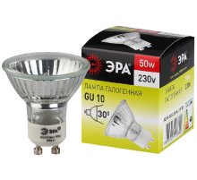 Лампа галогенная Эра GU10 50W 3000K GU10-JCDR (MR16) -50W-230V C0027386 Лампа галогенная Эра GU10 50W 3000K GU10-JCDR (MR16) -50W-230V C0027386