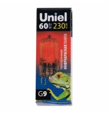 Лампа галогенная инфракрасная Uniel JCD-IR-60/G9 UL-00011416