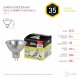 Лампа галогенная Эра GU5.3 35W 3000K GU5.3-JCDR (MR16) -35W-230V-CL C0027363