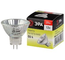 Лампа галогенная Эра GU4 20W 3000K GU4-MR11-20W-12V-30CL C0027361 Лампа галогенная Эра GU4 20W 3000K GU4-MR11-20W-12V-30CL C0027361