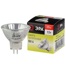 Лампа галогенная Эра GU4 20W 3000K GU4-MR11-20W-12V-30CL C0027361