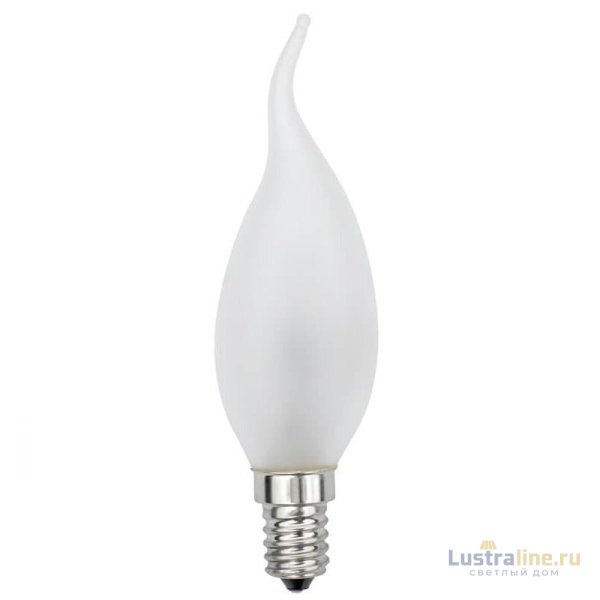 Лампа галогенная (01082) Uniel E14 42W матовая HCL-42/FR/E14 flame Лампа галогенная (01082) Uniel E14 42W матовая HCL-42/FR/E14 flame