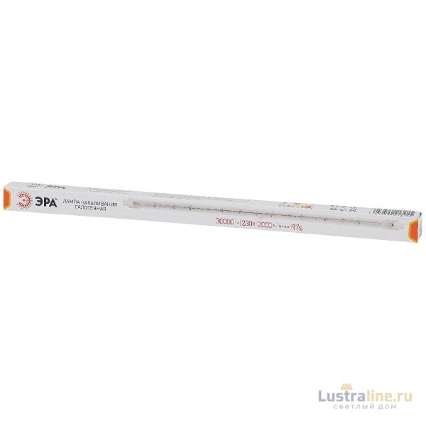 Лампа галогенная Эра R7S 2000W 3000K J333-2000W-R7s-230V Б0048498